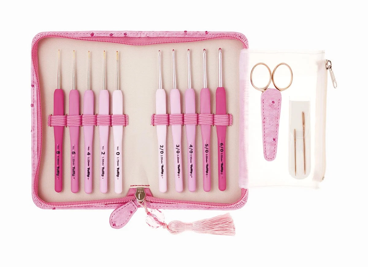 Tulip: ETIMO Rose Lace Cushion Grip Crochet Hook Set