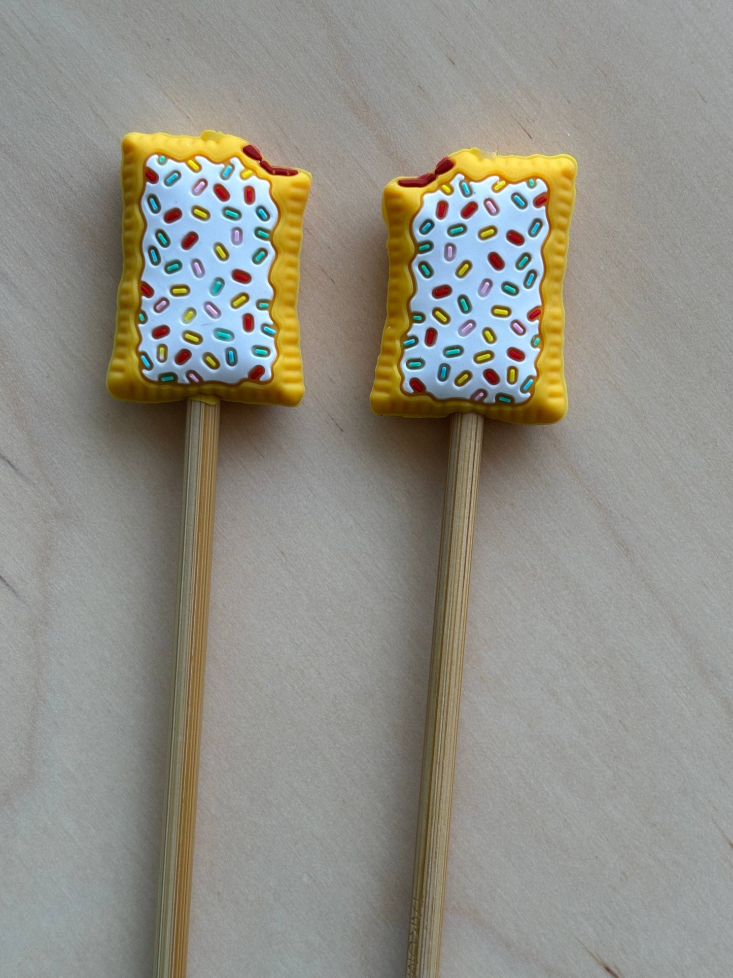 Toaster PopTarts - Knitting Needle Point Protectors