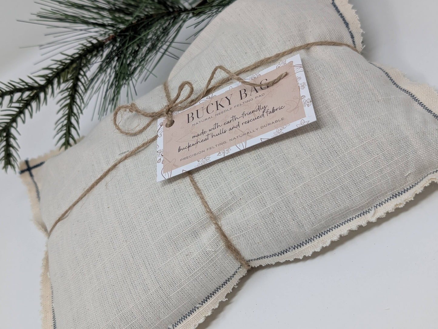 "Bucky Bags" Natural Needle Felting Pad