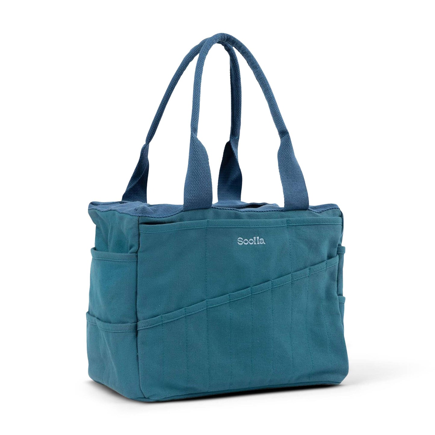 Soolla Studio Artist Bag, Aquamarine, Knitting Tote