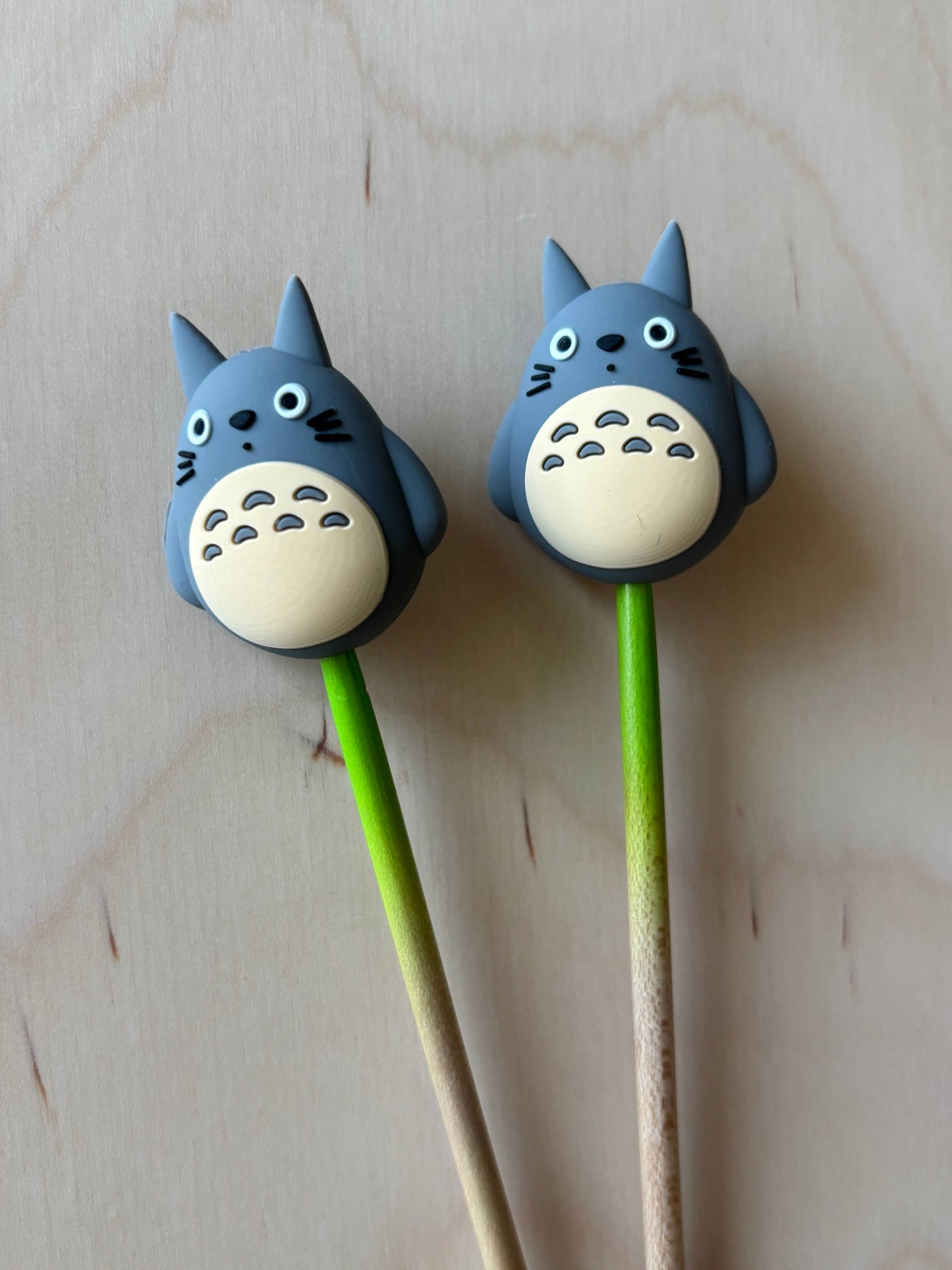 Anime Chinchilla Cat Knitting Needle Point Protectors Movie