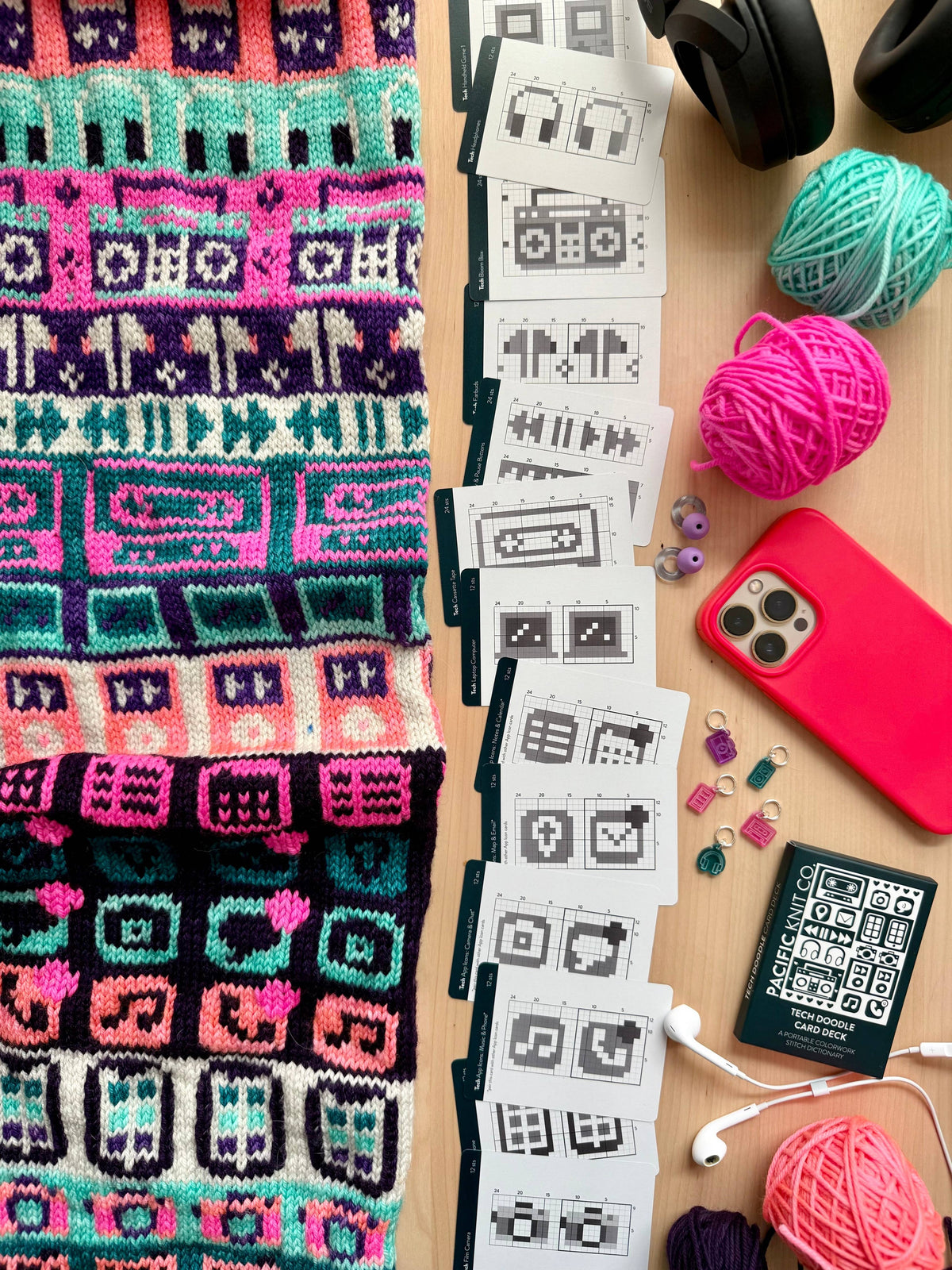 Tech Doodle Card Deck (Expansion Deck) by Pacific Knit Co