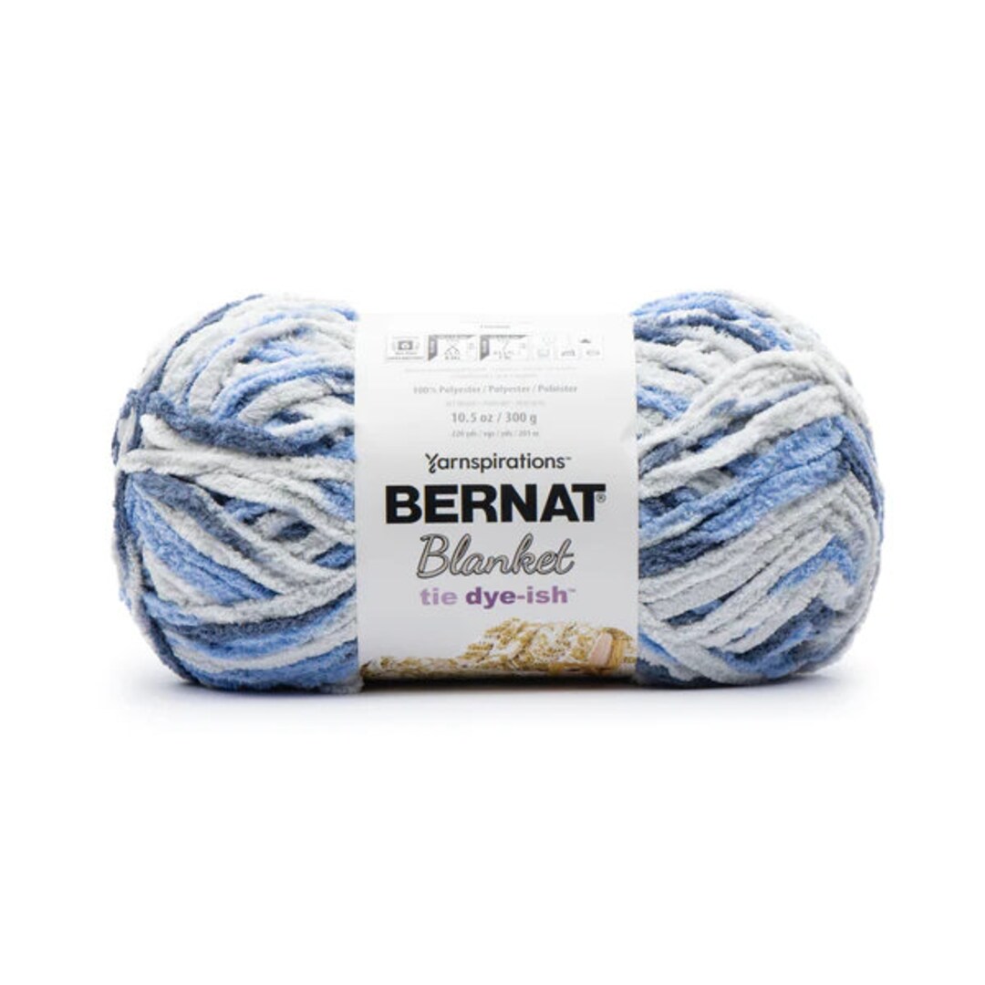 Bernat Blanket Tie Dye-Ish