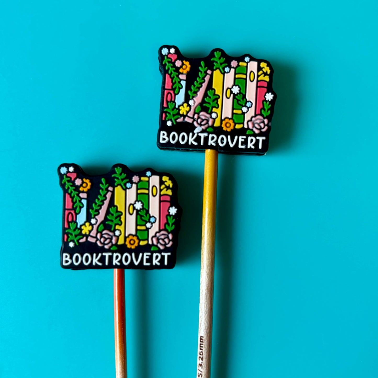 Knitting Needle Point Protectors Booktrovert Introvert Books