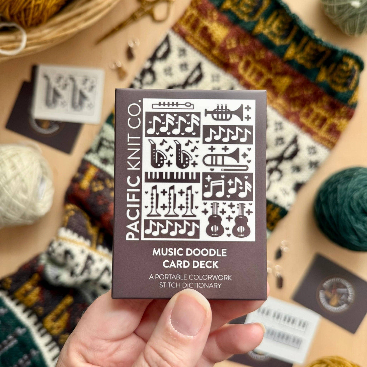 Music Doodle Card Deck (Expansion Deck) by Pacific Knit Co