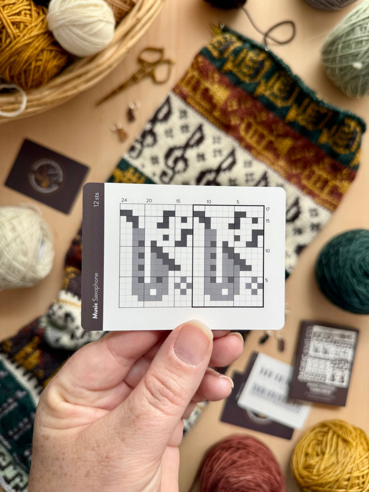 Music Doodle Card Deck (Expansion Deck) by Pacific Knit Co