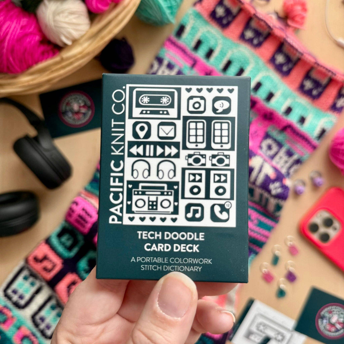 Tech Doodle Card Deck (Expansion Deck) by Pacific Knit Co