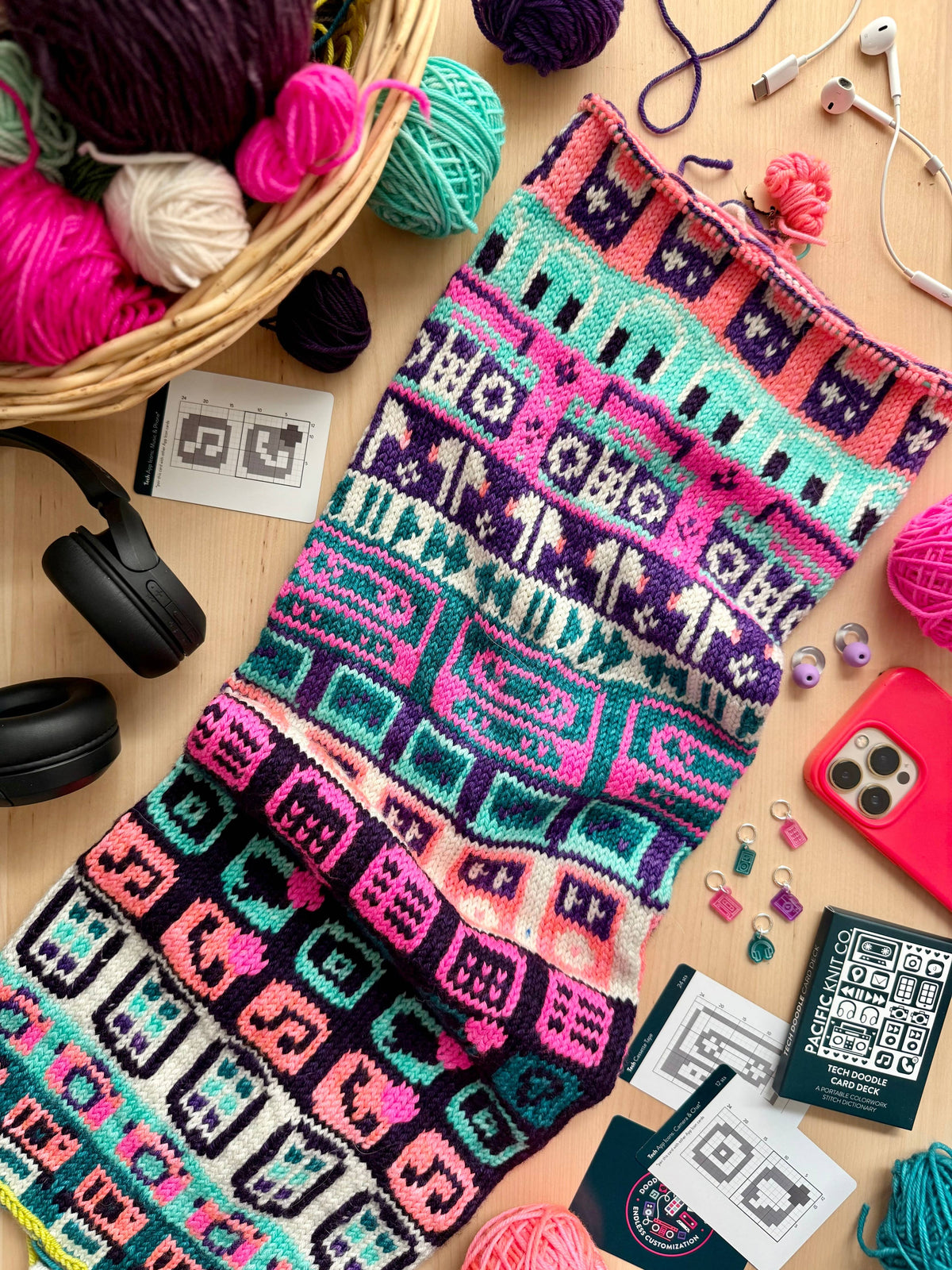 Tech Doodle Card Deck (Expansion Deck) by Pacific Knit Co