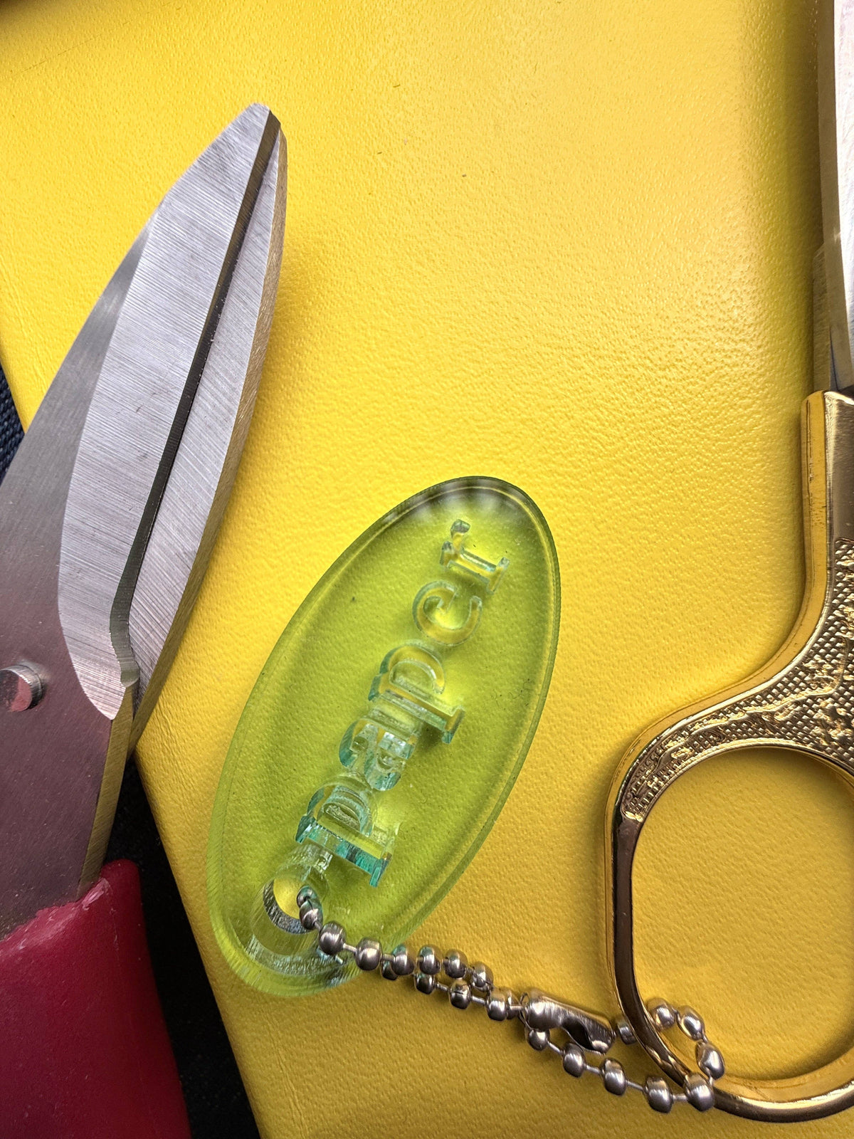 Scissor Label Charms