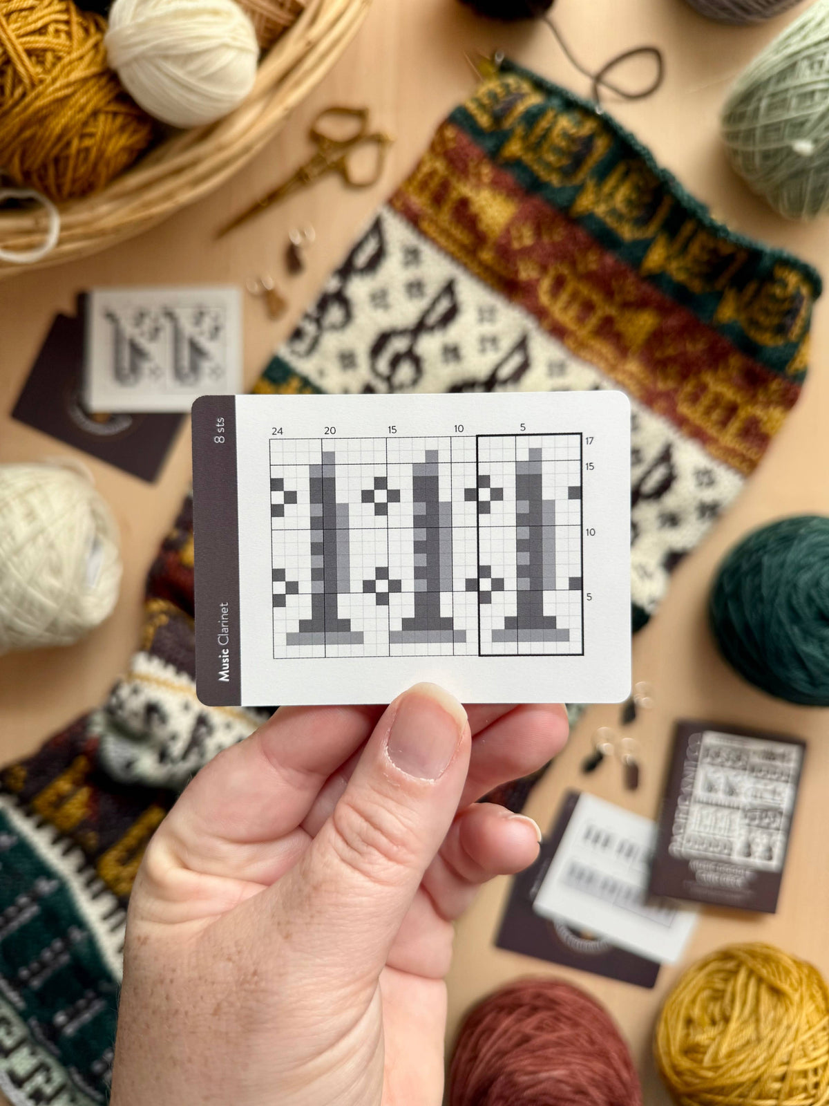 Music Doodle Card Deck (Expansion Deck) by Pacific Knit Co