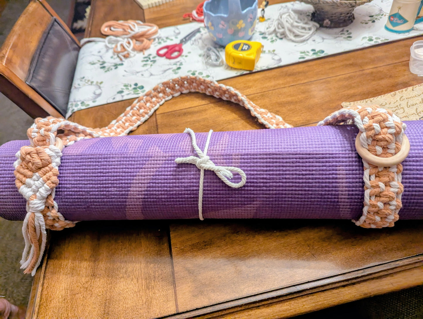 Macramé Yoga Mat Strap Class - July 19, 10AM-2PM