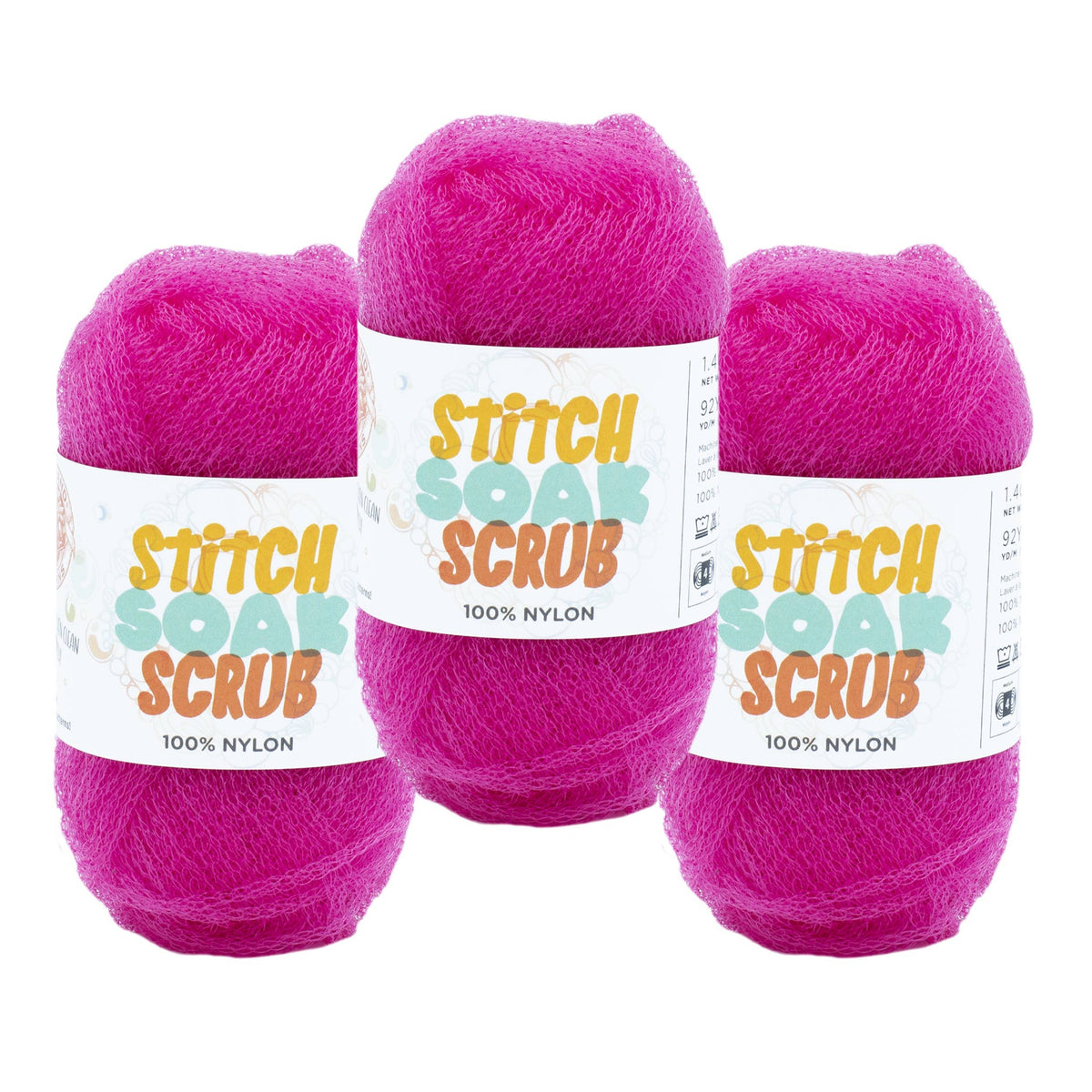 Lion Brand Yarn Stitch Soak Scrub 3 Pack