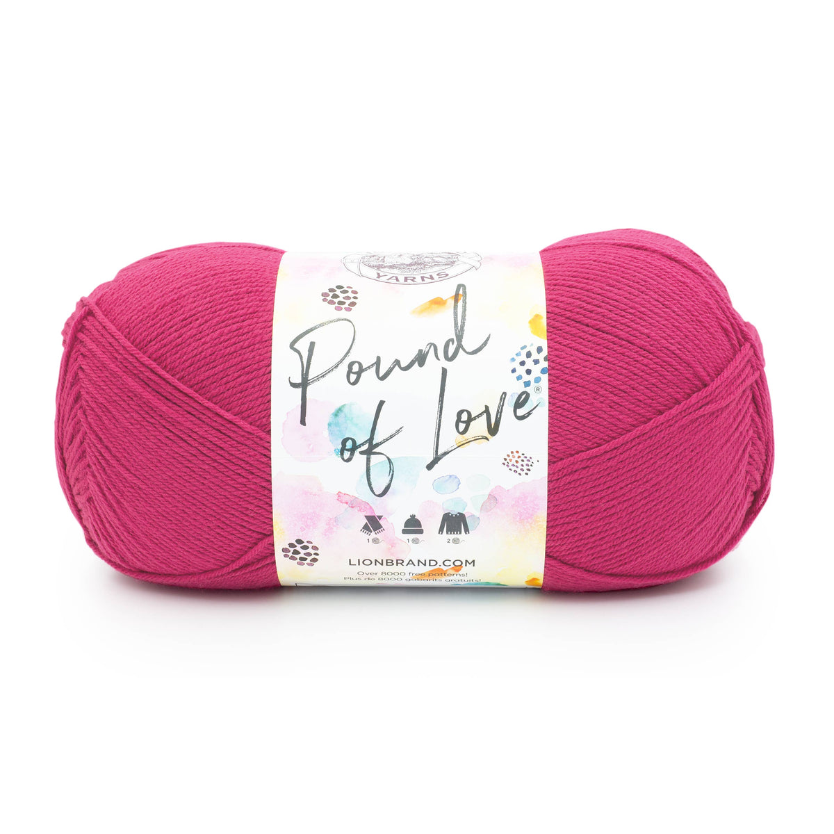 Lion Brand Yarn Pound of Love  1 Pack