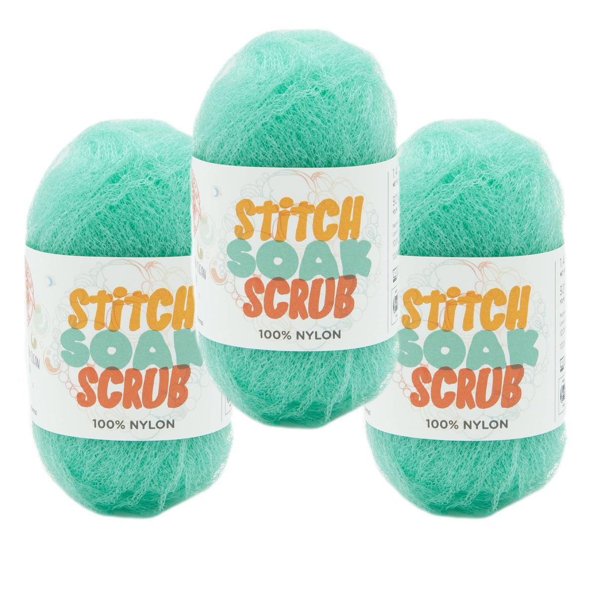 Lion Brand Yarn Stitch Soak Scrub 3 Pack