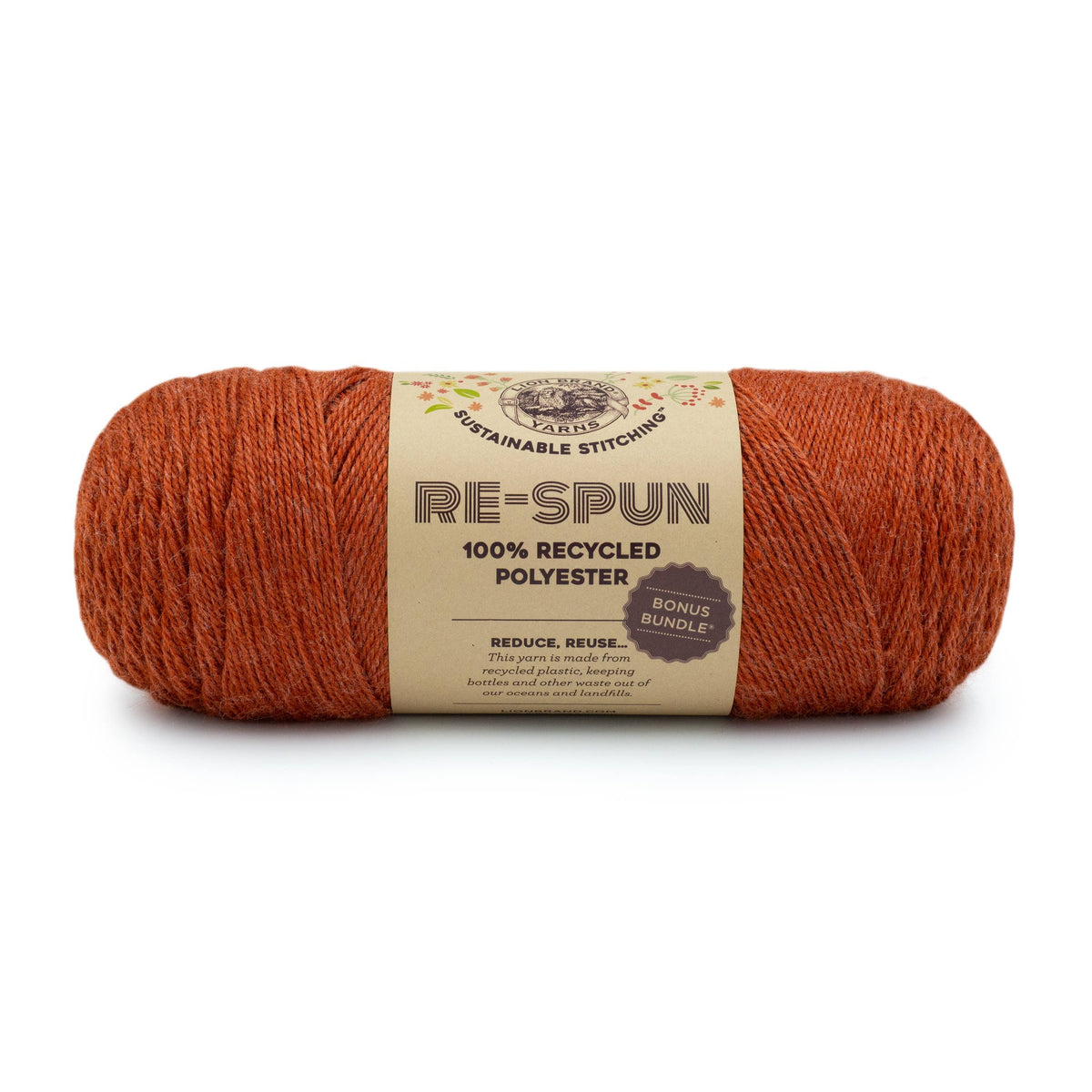 Lion Brand Yarn Re-Spun Bonus Bundle 1 Pack