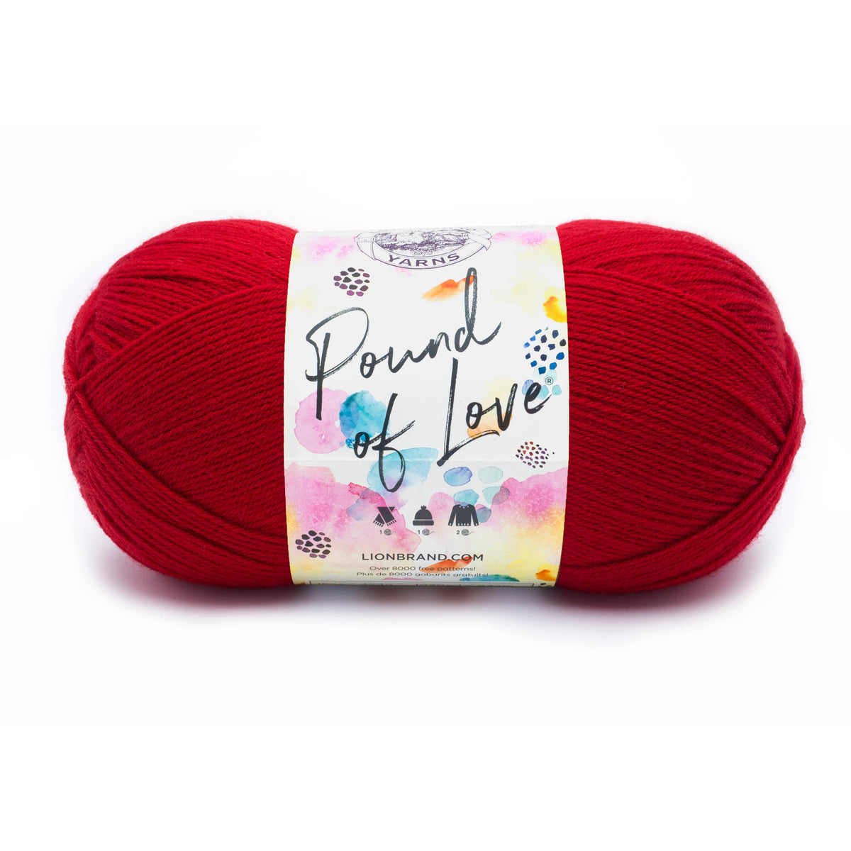 Lion Brand Yarn Pound of Love  1 Pack