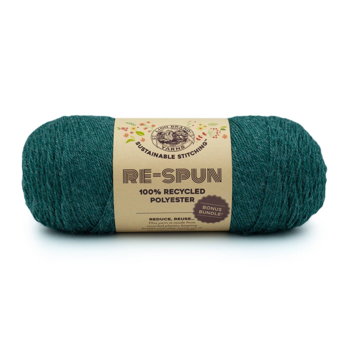 Lion Brand Yarn Re-Spun Bonus Bundle 1 Pack