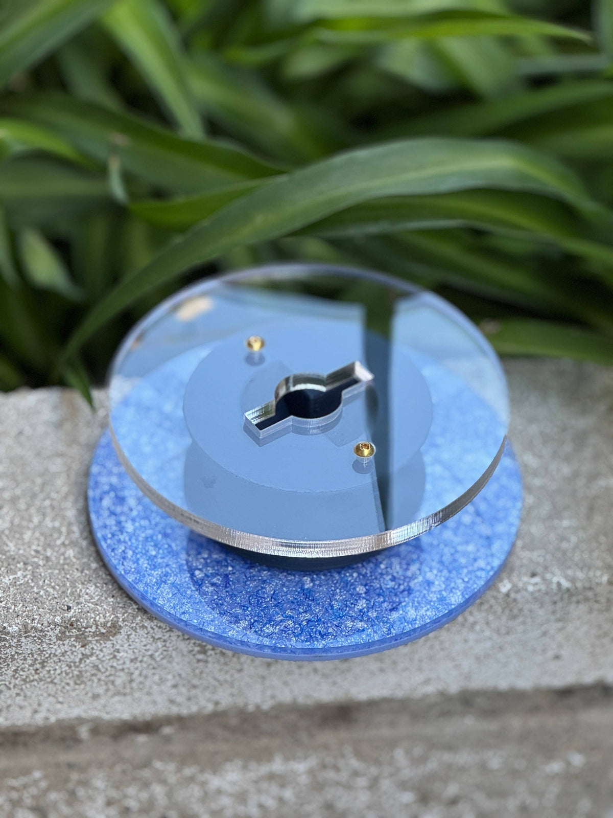 Crystal Acrylic Whirl