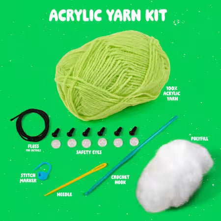 Bucilla Amigurumi Crochet Kit - Peas in a Pod