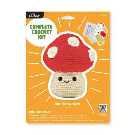 Bucilla Amigurumi Crochet Kit - Juno Mushroom