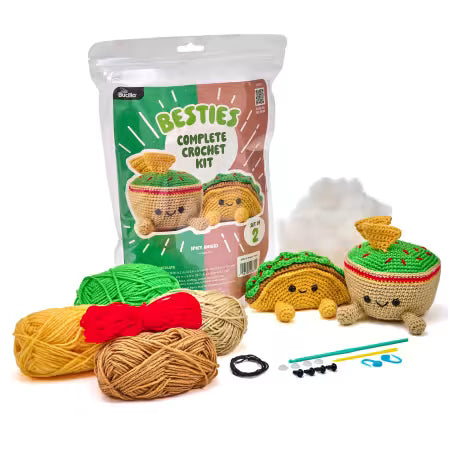 Bucilla Amigurumi Crochet Kit - Spicy Amigos