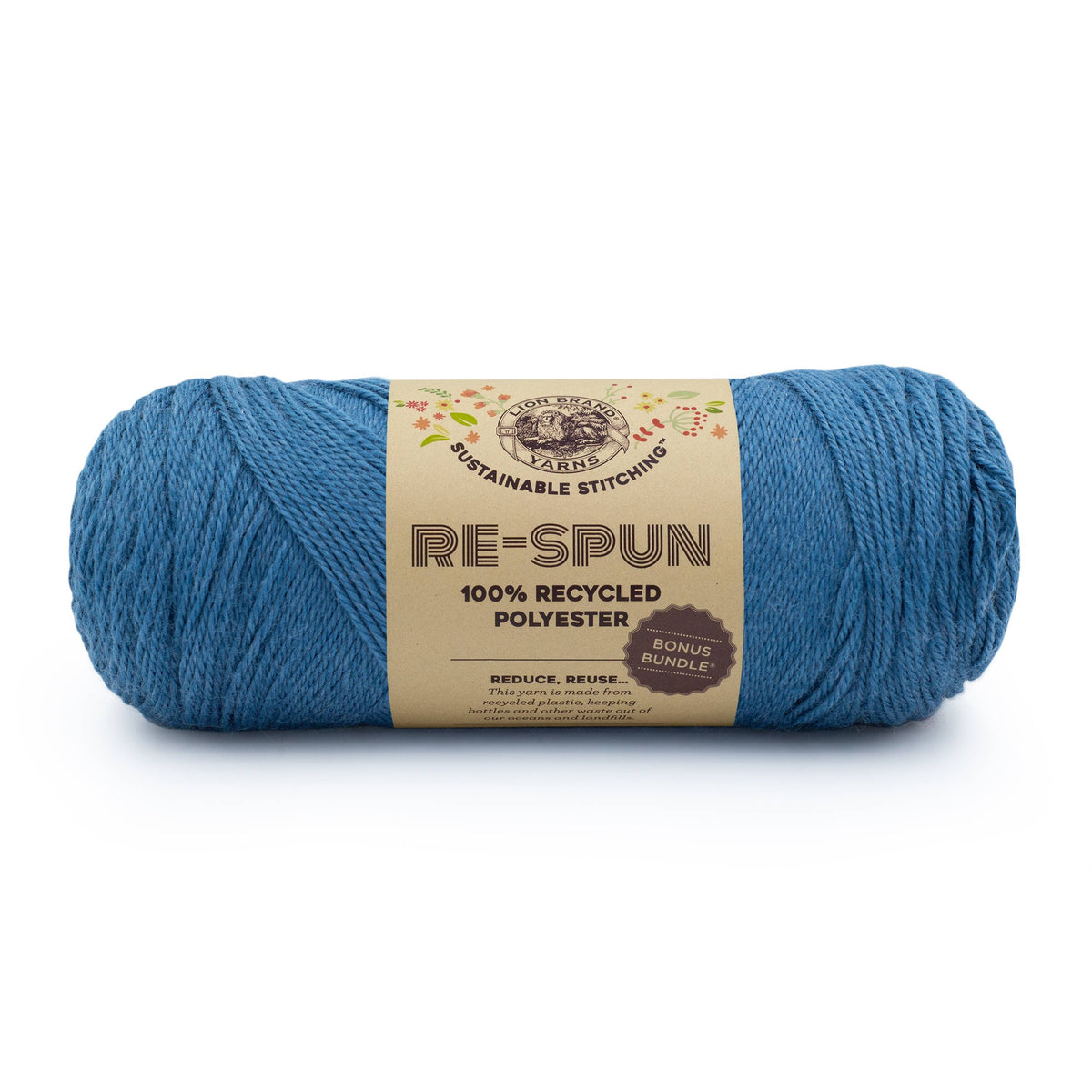 Lion Brand Yarn Re-Spun Bonus Bundle 1 Pack