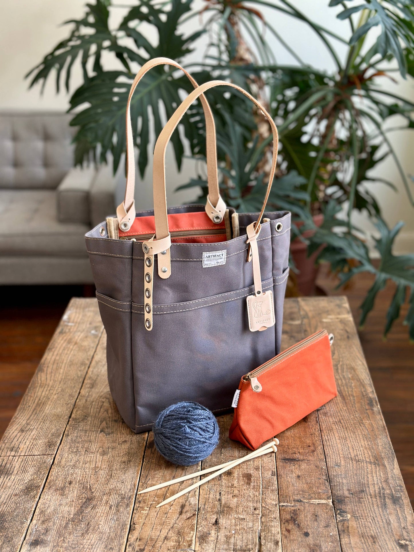 Knitting & Crochet Project Bag
