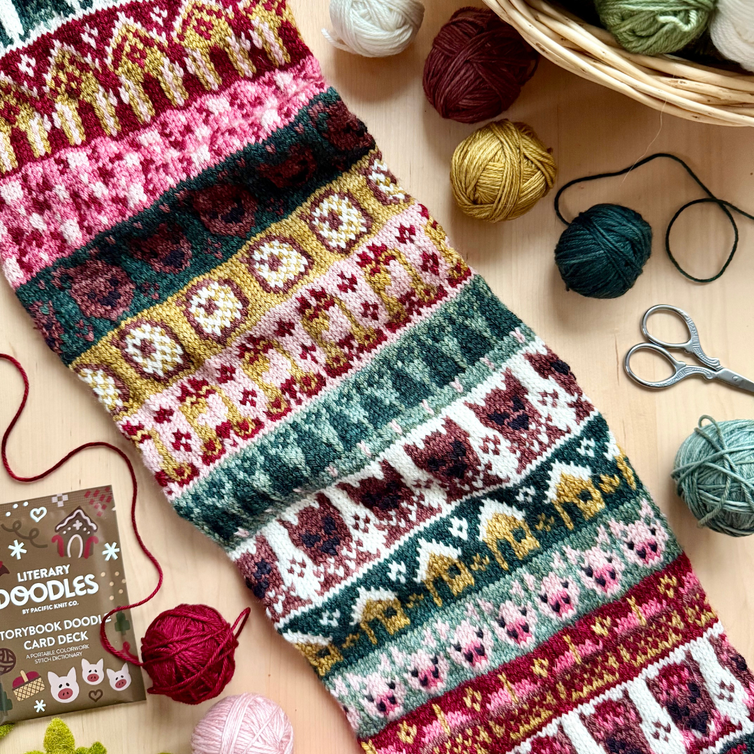 Storybook Doodle Deck Pattern by Pacific Knit Co
