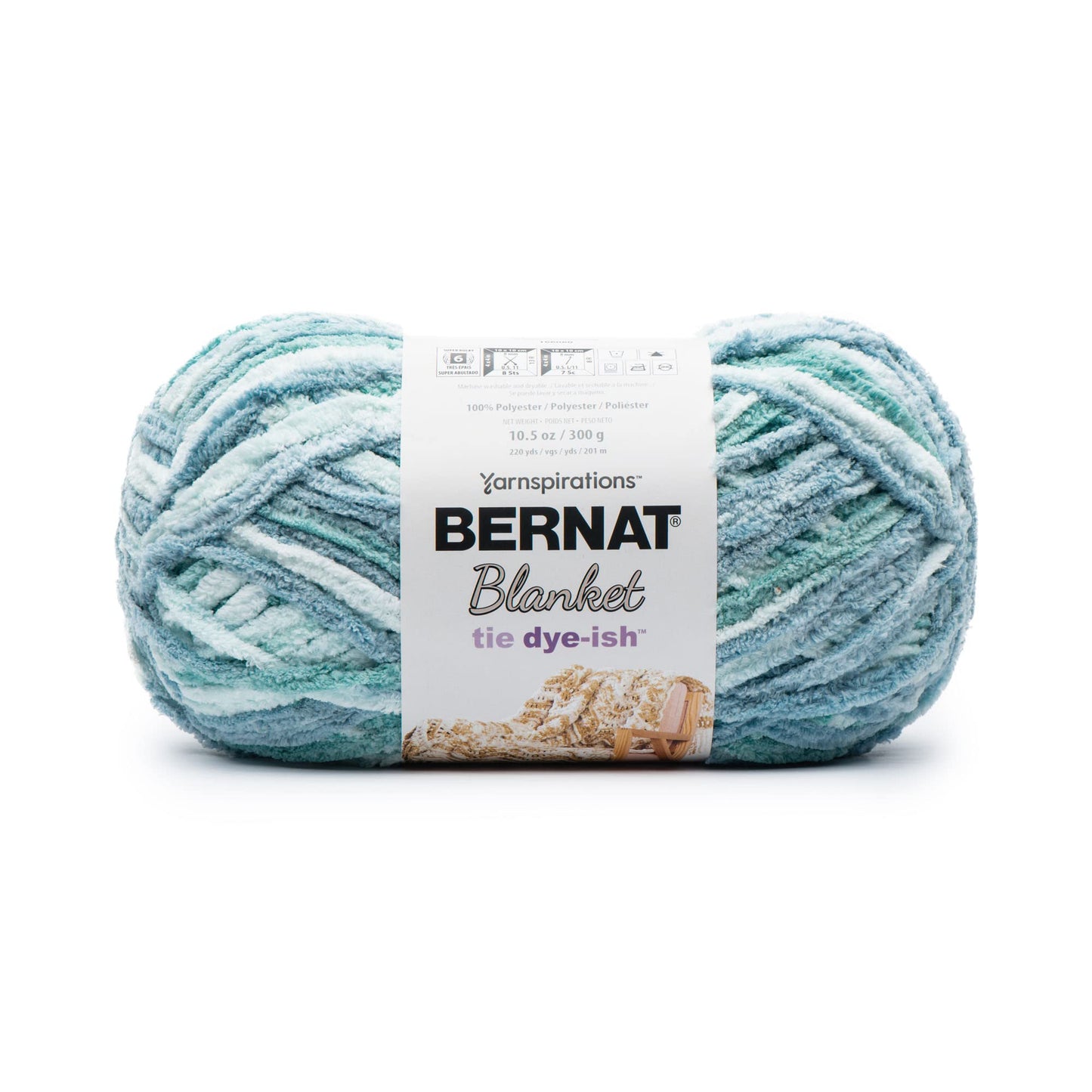 Bernat Blanket Tie Dye-Ish