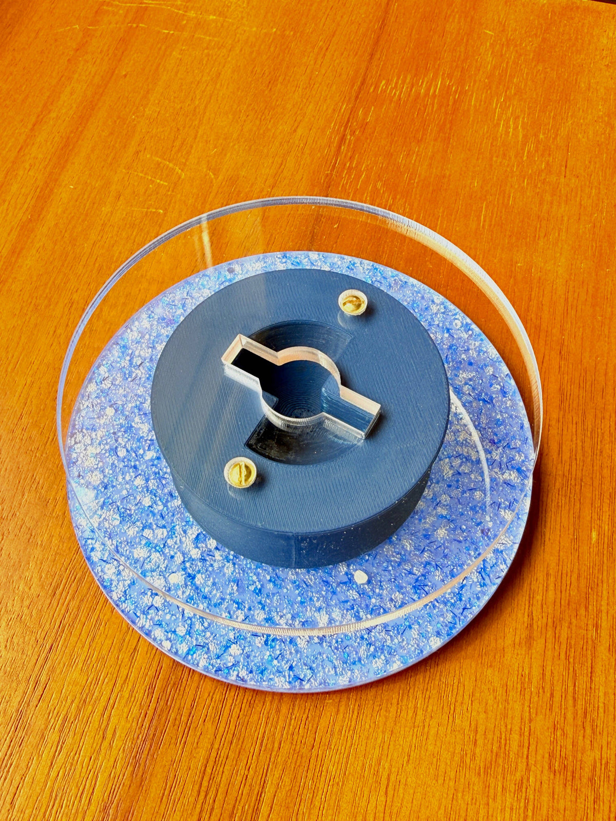 Crystal Acrylic Whirl