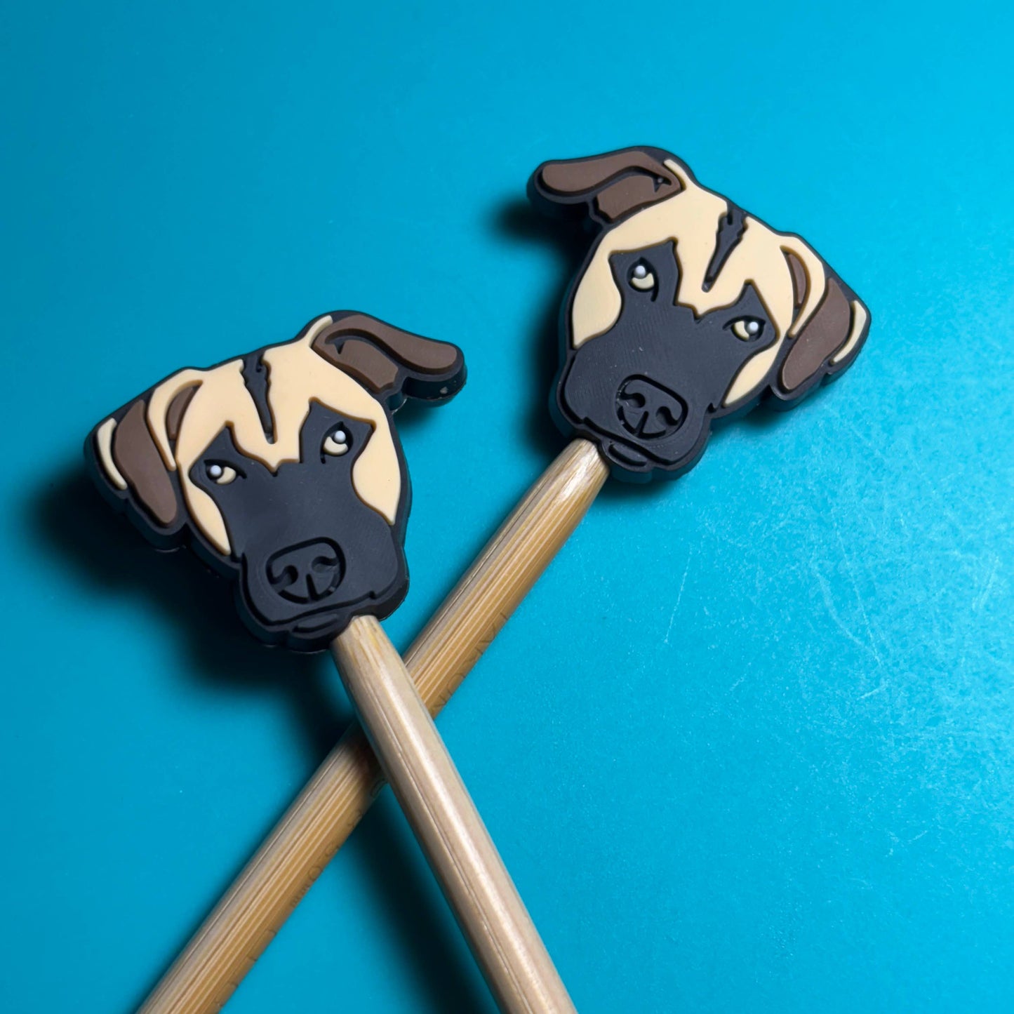 Knitting Needle Point Protectors  - Various Dog Breeds