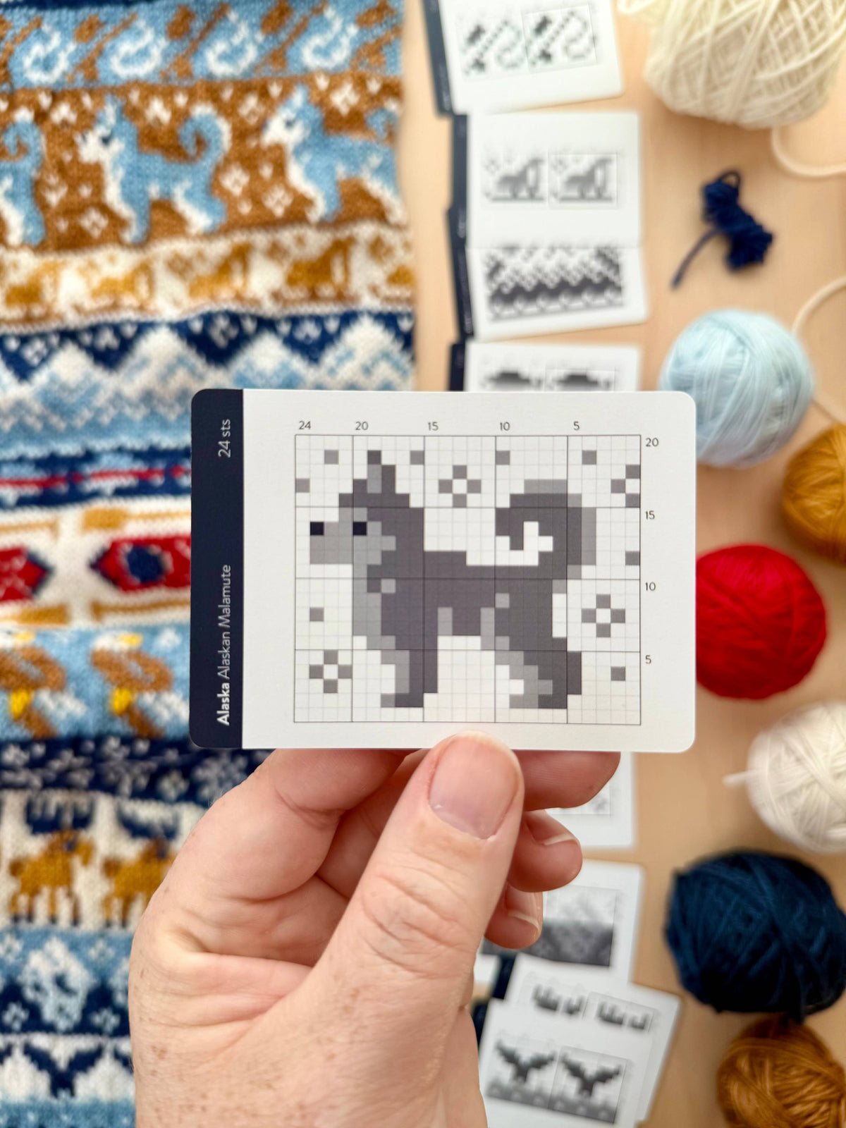 Alaska Doodle Card Deck (Destination Foil Pack) by Pacific Knit Co