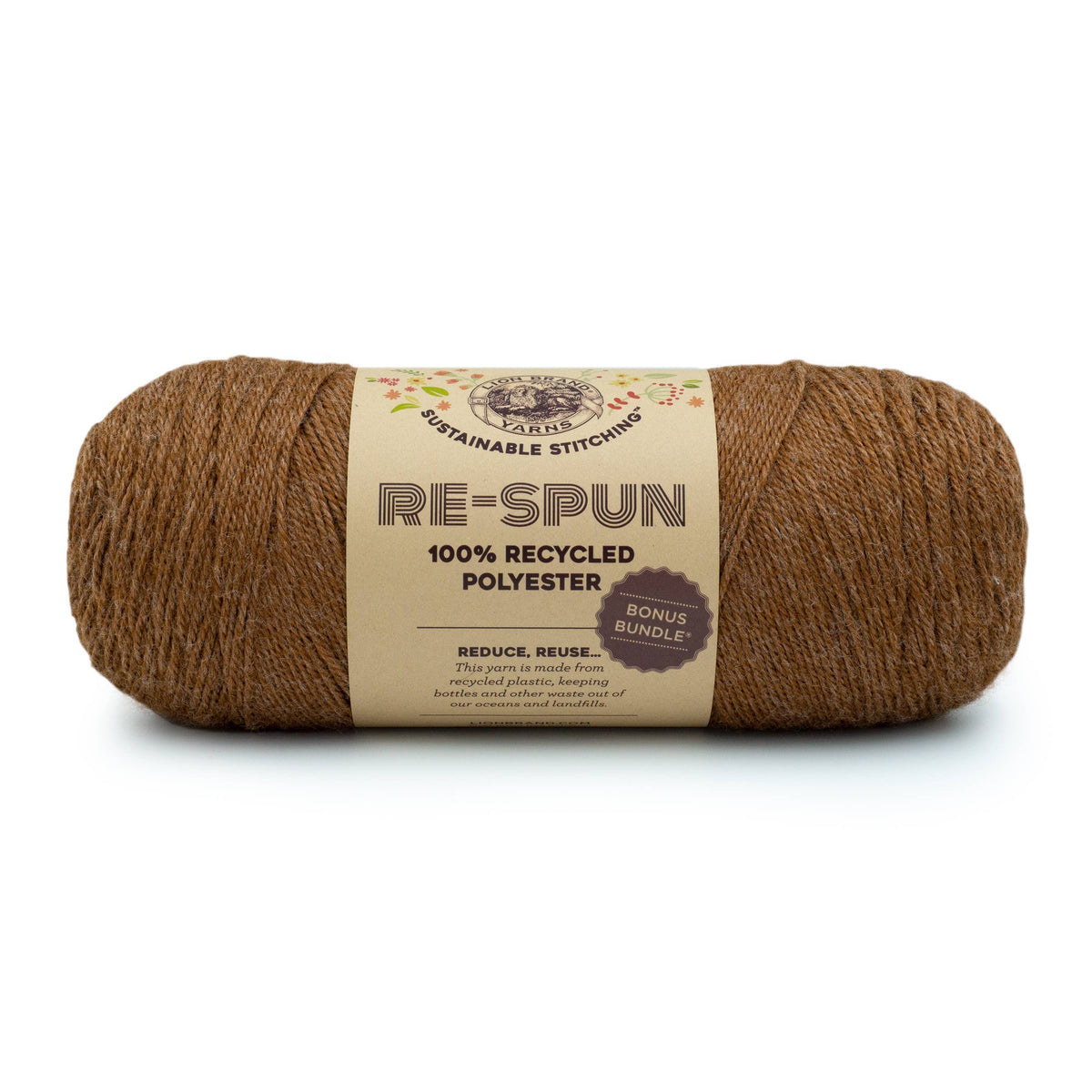 Lion Brand Yarn Re-Spun Bonus Bundle 1 Pack