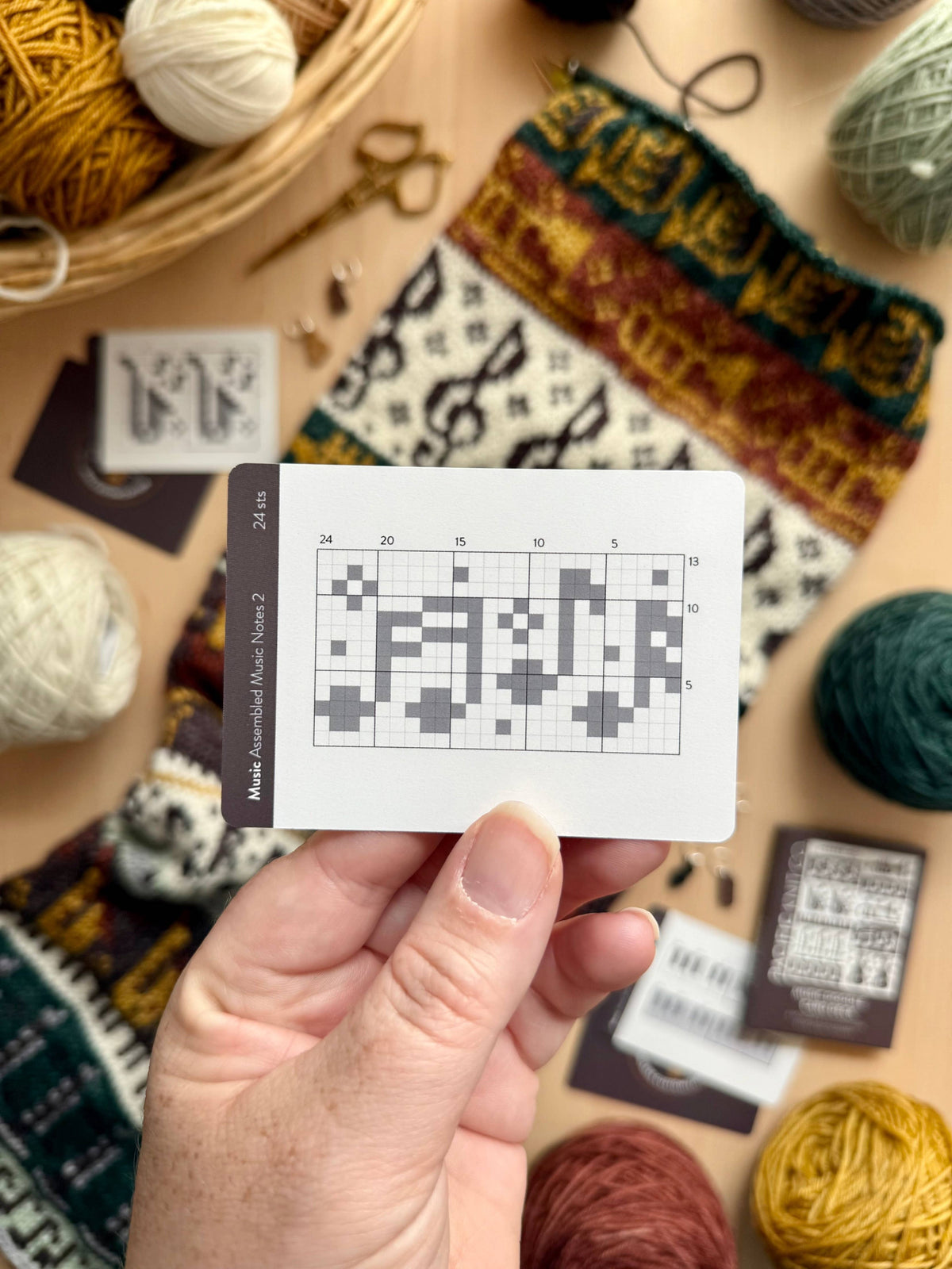 Music Doodle Card Deck (Expansion Deck) by Pacific Knit Co