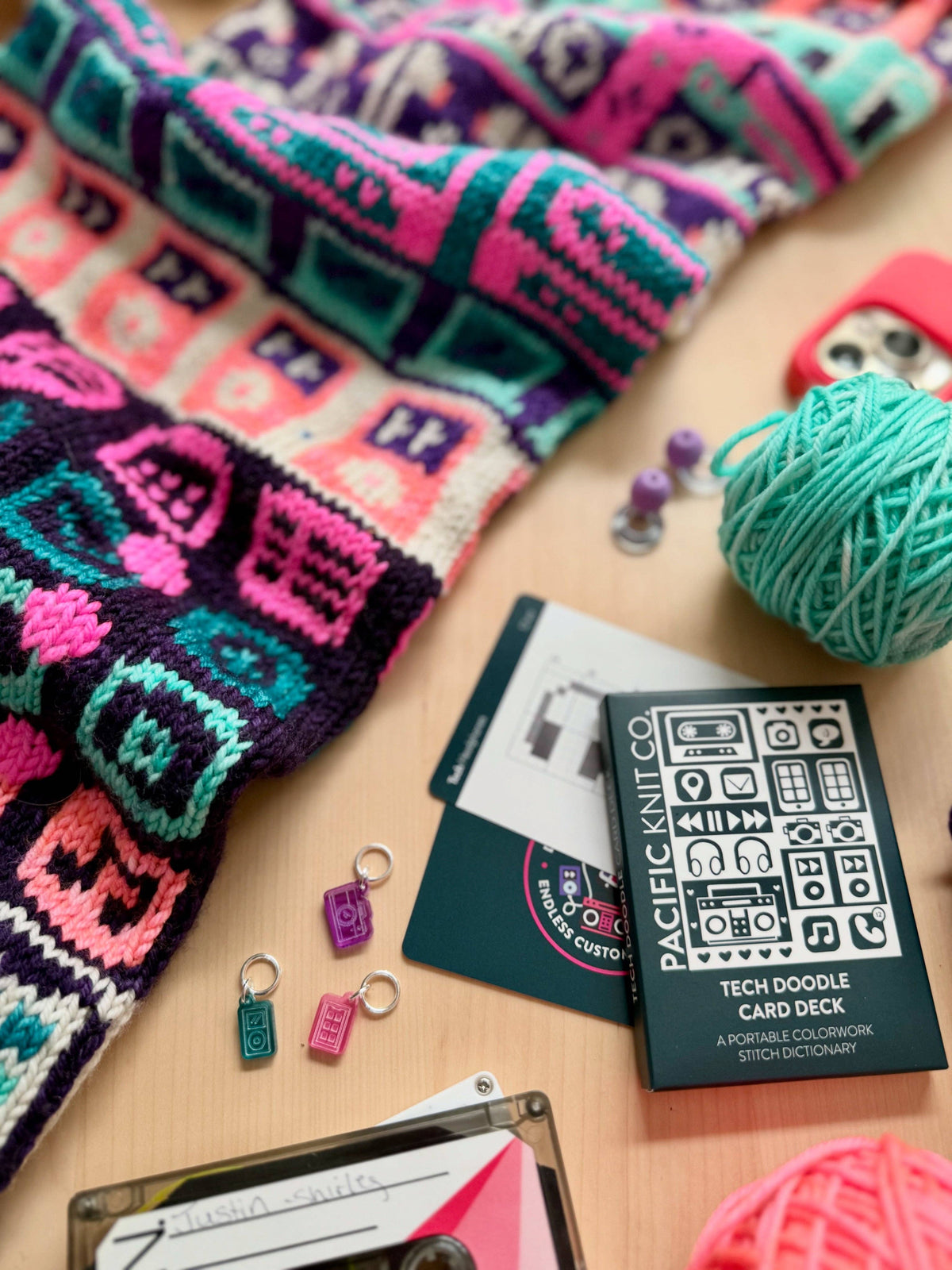 Tech Doodle Card Deck (Expansion Deck) by Pacific Knit Co