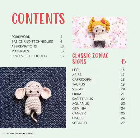 Mini Amigurumi Zodiac