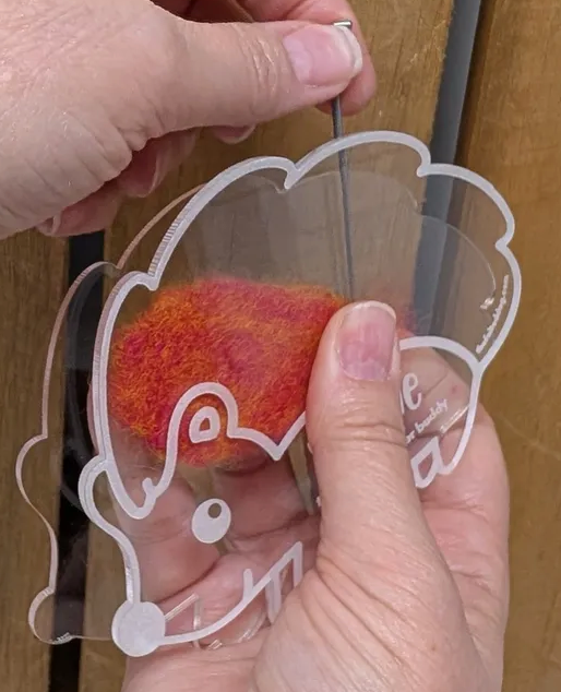 Hedgie: The Needle Felter's Border Buddy