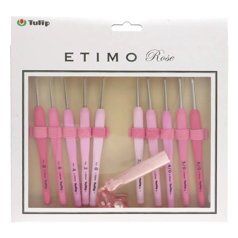 Tulip: ETIMO Rose Lace Cushion Grip Crochet Hook Set