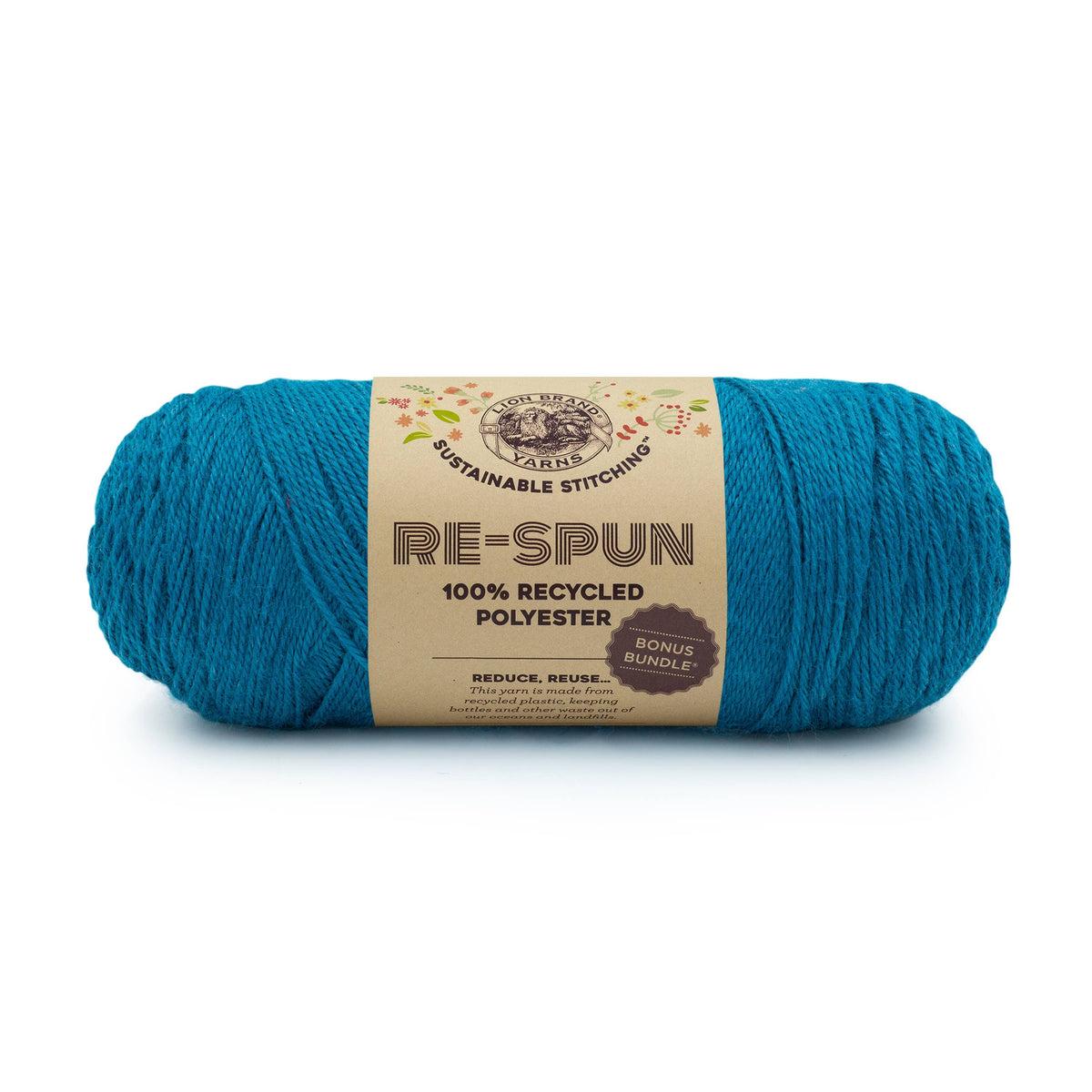 Lion Brand Yarn Re-Spun Bonus Bundle 1 Pack