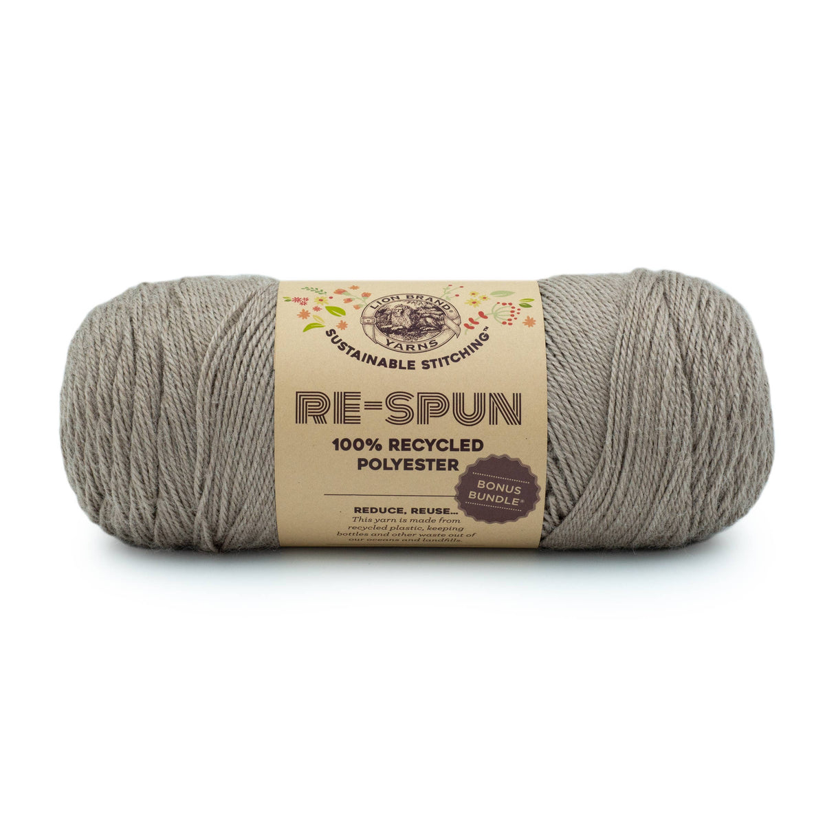 Lion Brand Yarn Re-Spun Bonus Bundle 1 Pack