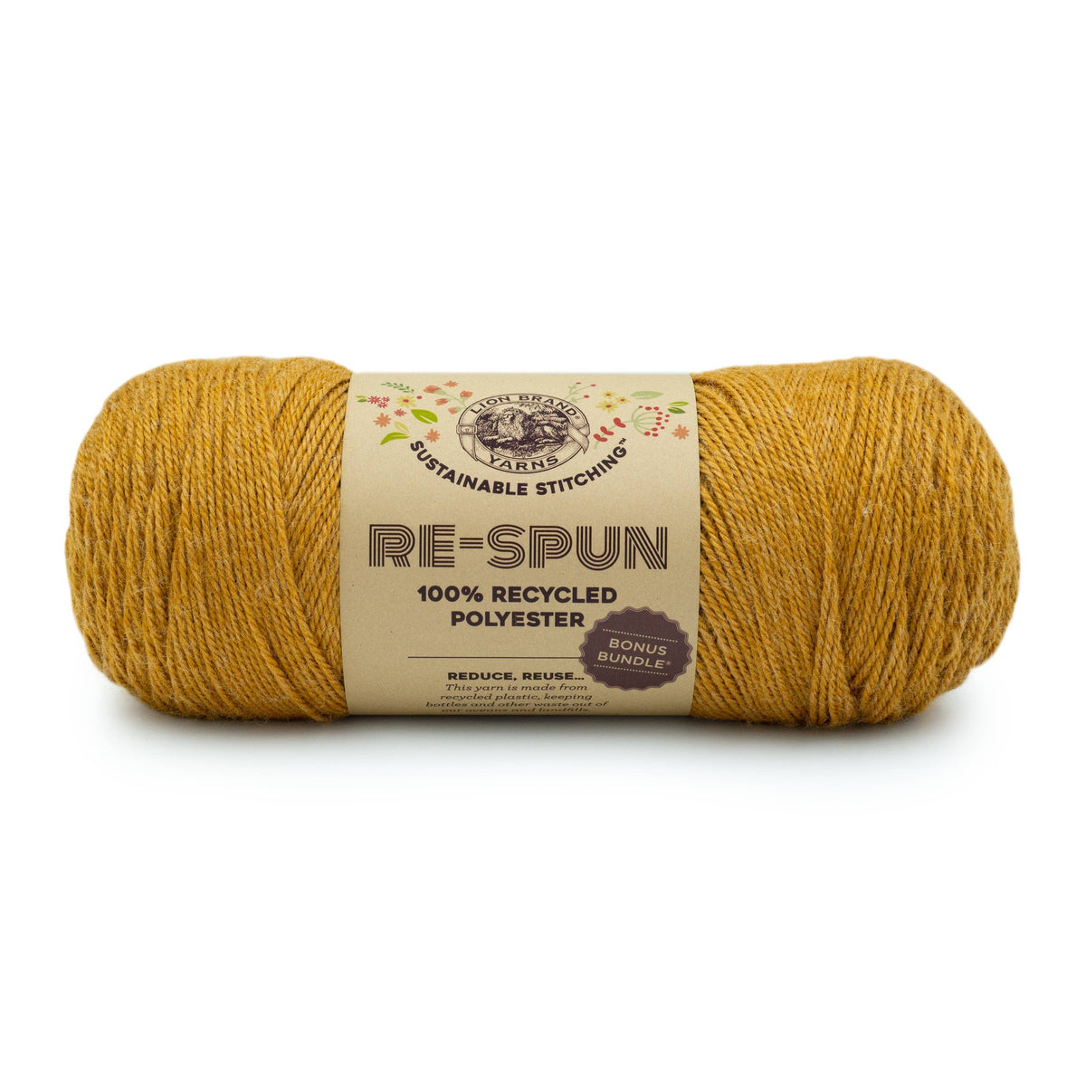 Lion Brand Yarn Re-Spun Bonus Bundle 1 Pack