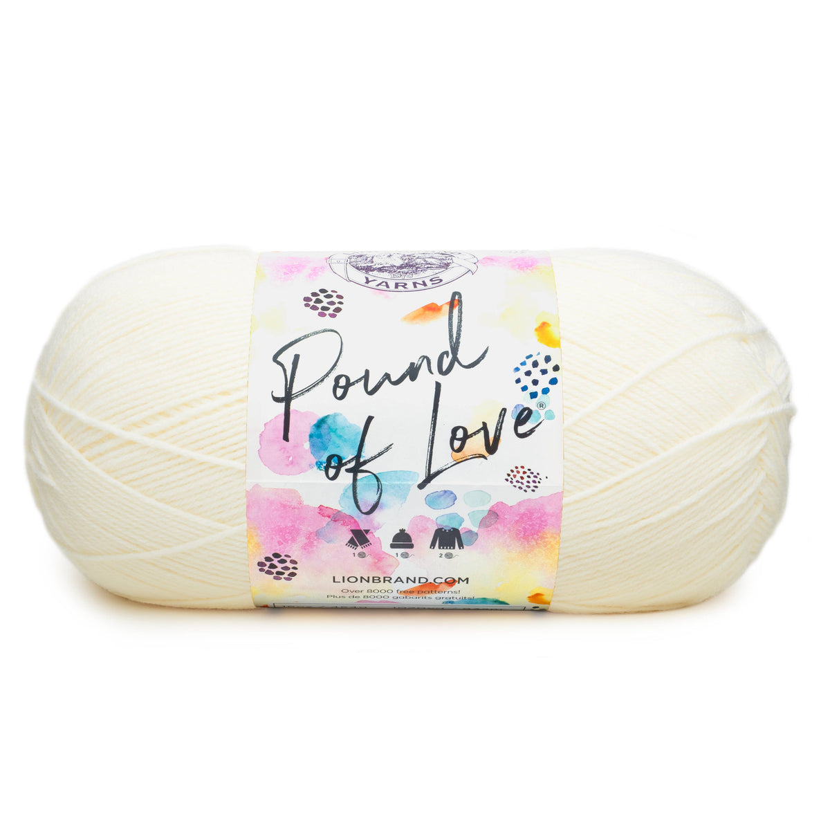 Lion Brand Yarn Pound of Love  1 Pack