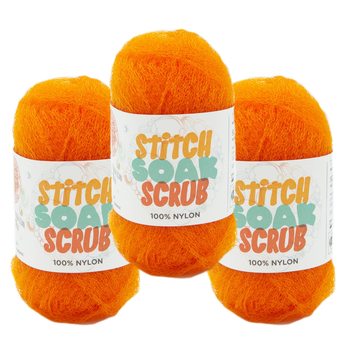 Lion Brand Yarn Stitch Soak Scrub 3 Pack