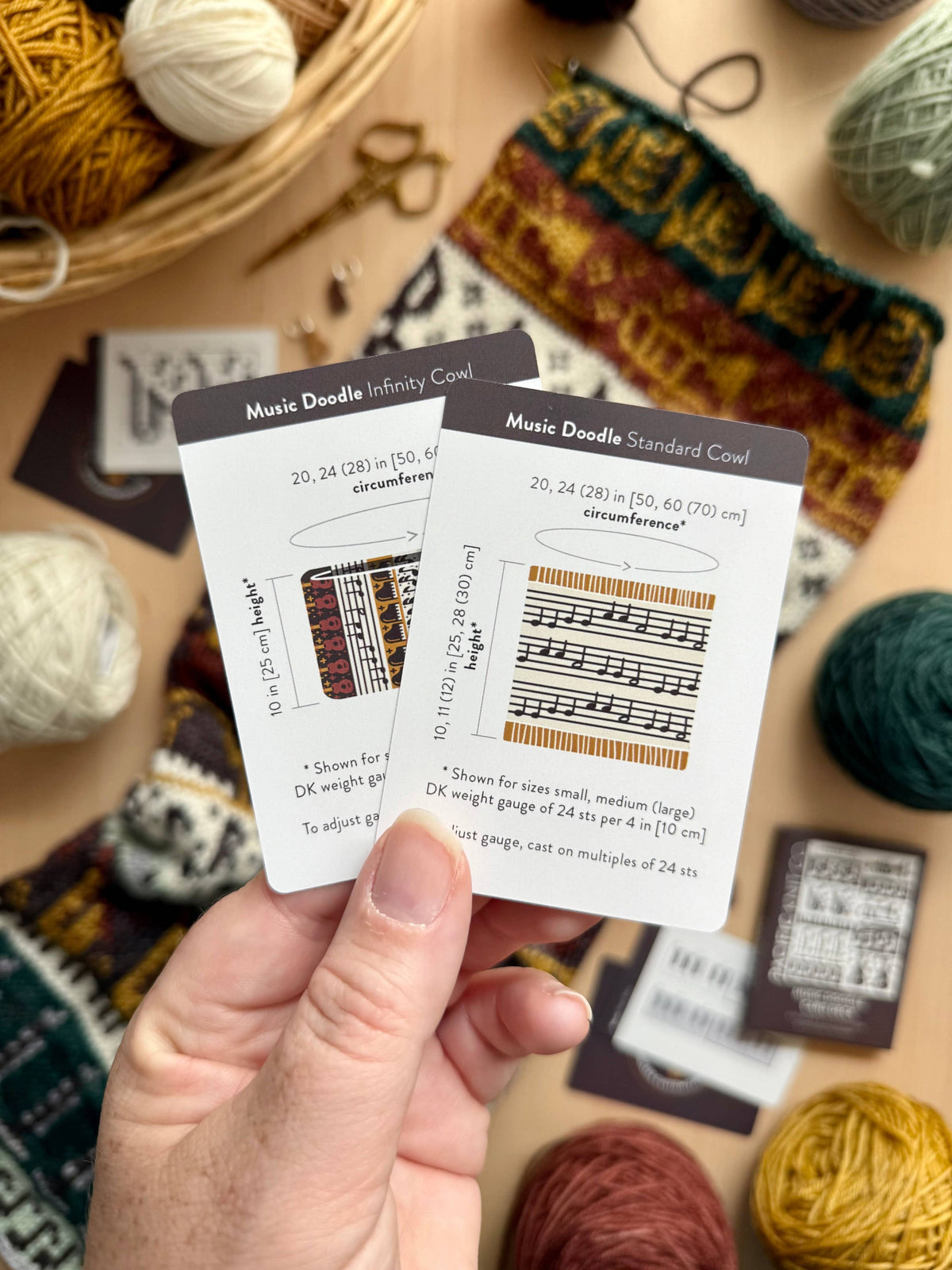 Music Doodle Card Deck (Expansion Deck) by Pacific Knit Co