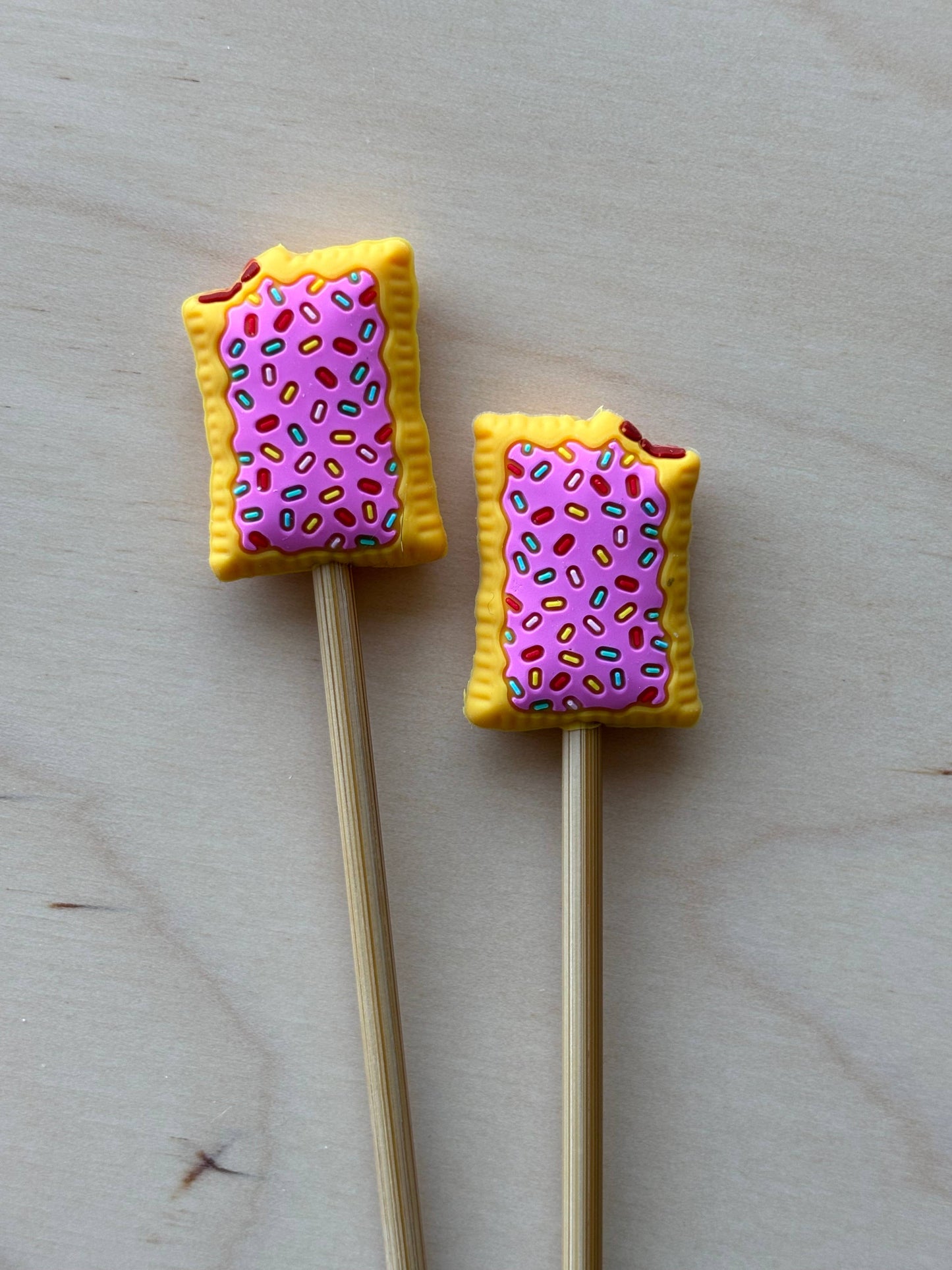 Toaster PopTarts - Knitting Needle Point Protectors