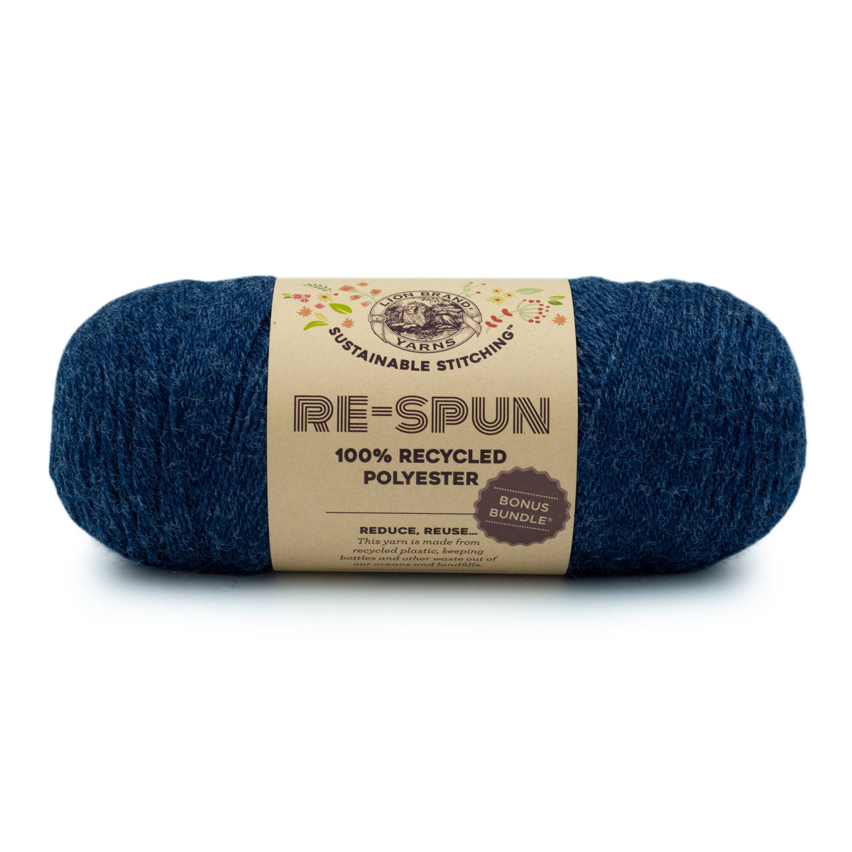 Lion Brand Yarn Re-Spun Bonus Bundle 1 Pack