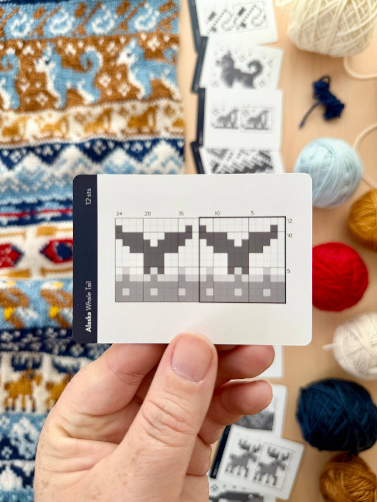 Alaska Doodle Card Deck (Destination Foil Pack) by Pacific Knit Co