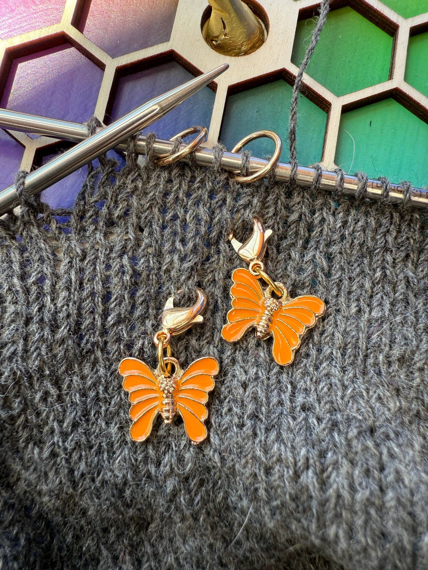 Believe! Stitch Markers