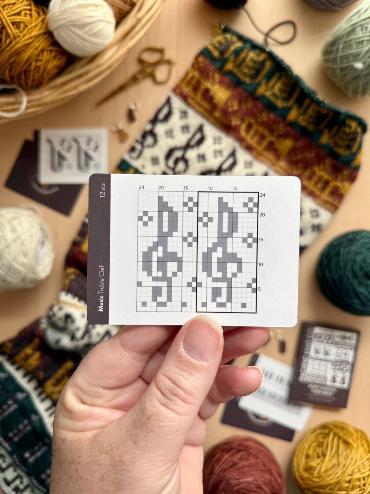 Music Doodle Card Deck (Expansion Deck) by Pacific Knit Co