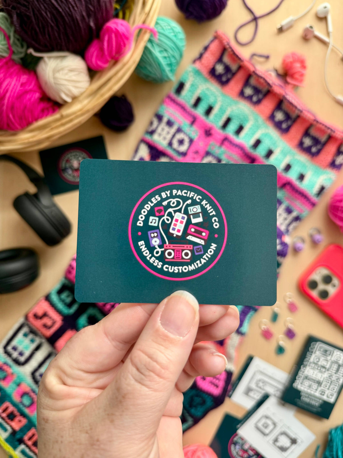 Tech Doodle Card Deck (Expansion Deck) by Pacific Knit Co